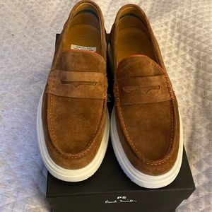Paul Smith suede loafers.  High Quality stylish. Only worn once.